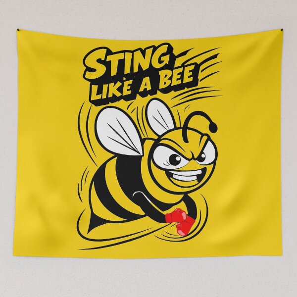Item preview, Sting Like a Bee - Boxing Bee Power designed and sold by M22--.