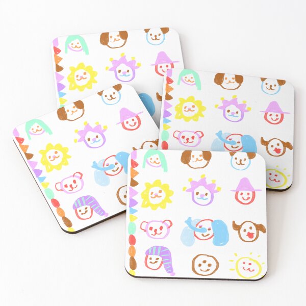 Item preview, FACES Happy Kids Art designed and sold by Megan O'Brien.