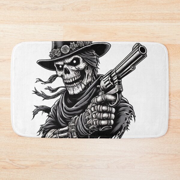Item preview, Soldier of death skull army cowboy designed and sold by MTsur.