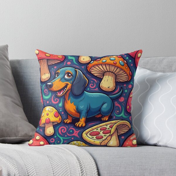 Item preview, Groovy Retro Cartoon Character Seamless Pattern designed and sold by hjian8219.