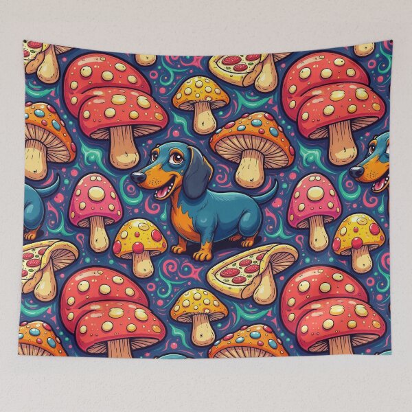 Item preview, Groovy Retro Cartoon Character Seamless Pattern designed and sold by hjian8219.