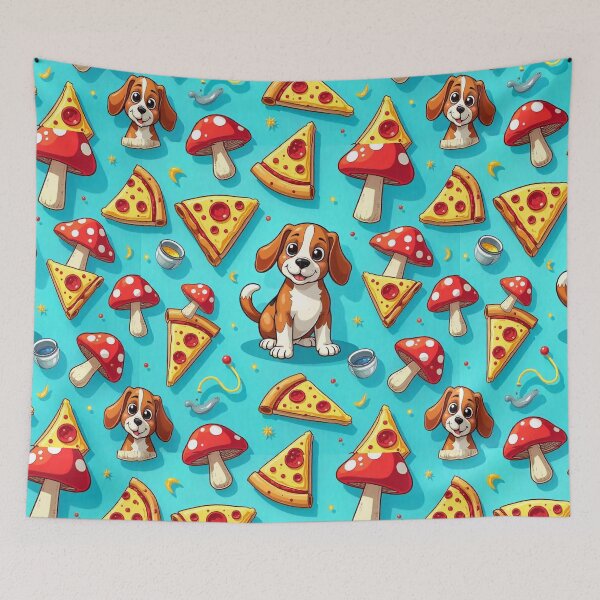 Item preview, Groovy Retro Cartoon Character Seamless Pattern designed and sold by hjian8219.