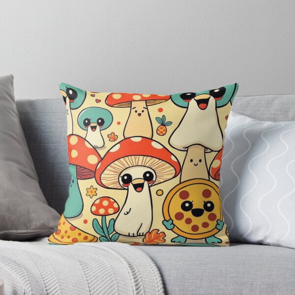 Item preview, Groovy Retro Cartoon Character Seamless Pattern designed and sold by hjian8219.