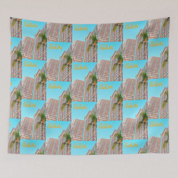 Item preview, World Famous Ilikai - Vibrant Blue V designed and sold by R-F-B.