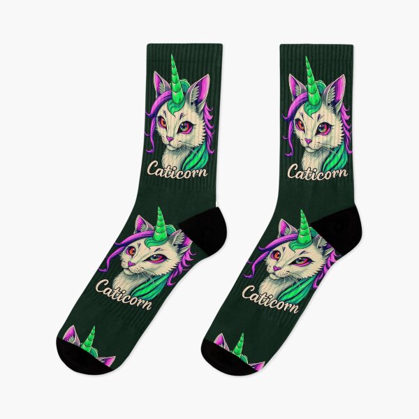 Item preview, The Fantasy Caticorn Cute Cat Unicorn designed and sold by TheArtOfPat.