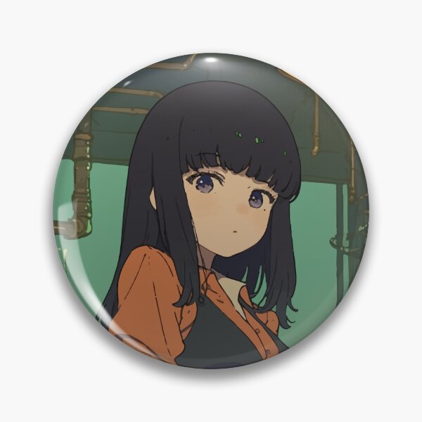 Item preview, Cute Lab Assistant Retro Anime Sticker designed and sold by Majimashoka.