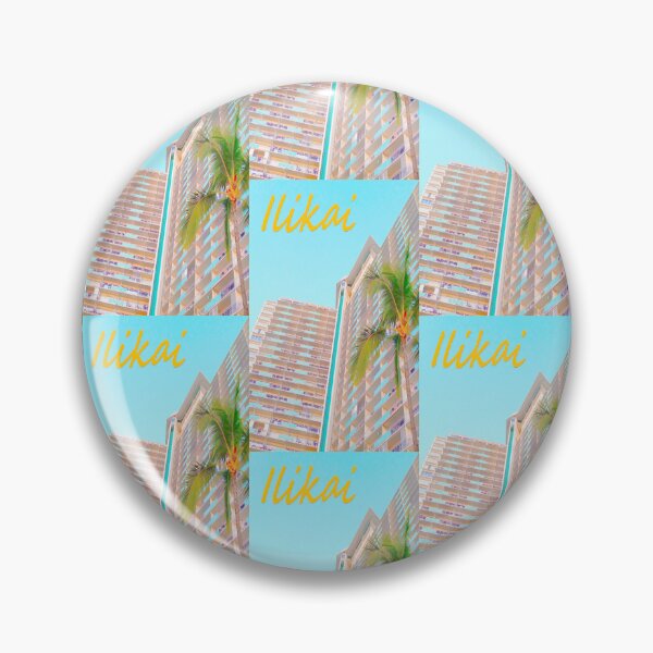 Item preview, World Famous Ilikai - Vibrant Blue VI designed and sold by R-F-B.