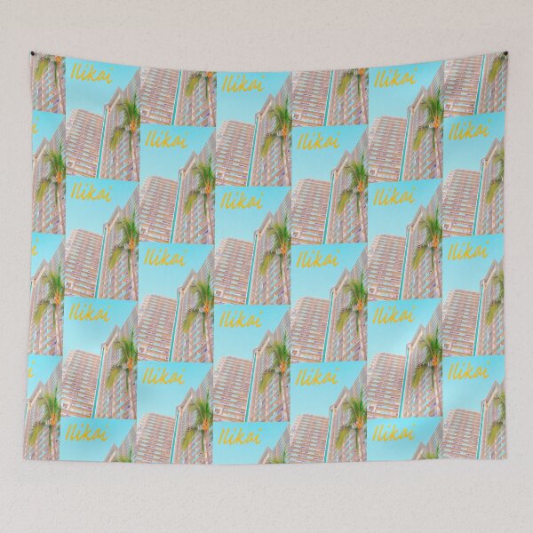 Item preview, World Famous Ilikai - Vibrant Blue VI designed and sold by R-F-B.