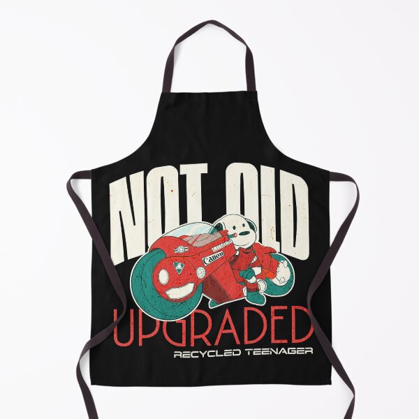 Item preview, Not Old, Upgraded Recycled Teenager - Funny Retro Biker Design designed and sold by JacontaII.