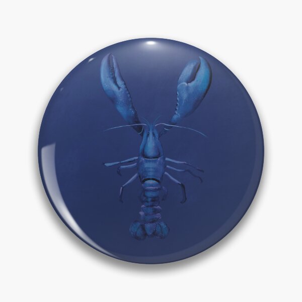 Item preview, Blue lobster in a deep blue sea designed and sold by frabbita.