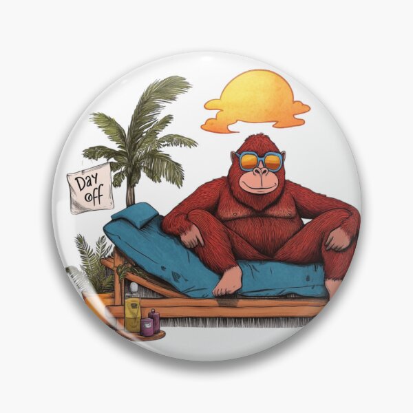 Item preview, Kong is on vacation designed and sold by WickerStudio.