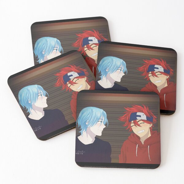 Item preview, Smiling Reki and Smitten Langa Redraw designed and sold by ZsBrainrot.