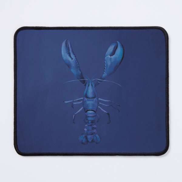 Item preview, Blue lobster in a deep blue sea designed and sold by frabbita.