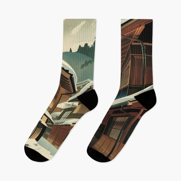 Item preview, Takayama Vintage Travel Poster designed and sold by TravelerRat.