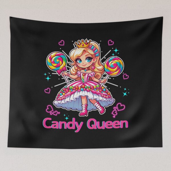 Item preview, Candy Queen for Kids – Sweet and Fun Lollipop Design designed and sold by Oz64.