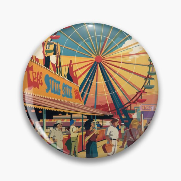 Item preview, Dallas Vintage Travel Poster designed and sold by TravelerRat.