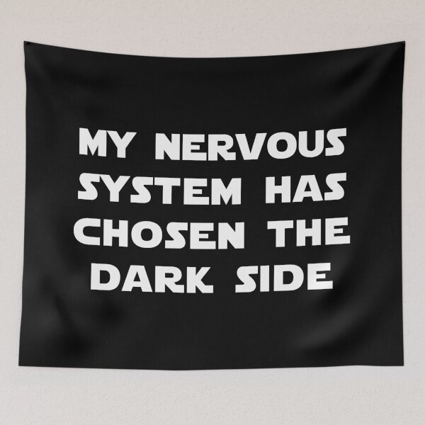 Item preview, Nervous System Chosen Dark Side T-Shirts Hoodies Funny Humorous MS PoTS Parkinsons Panic Anxiety Attacks Tees designed and sold by ChronicillnessT.