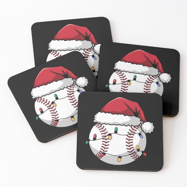 Item preview, Baseball Christmas | Santa Hat Sports Holiday Design designed and sold by cabana.space.