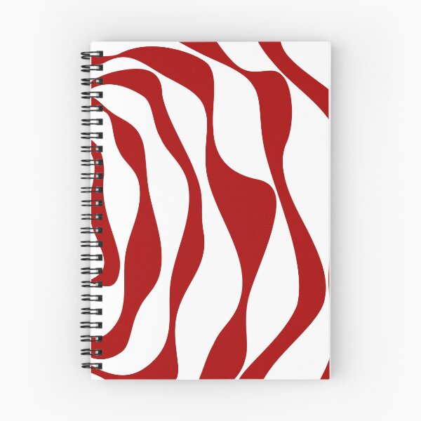 Item preview, Ebb and Flow 4 in Red and White designed and sold by LAEC-Shop.