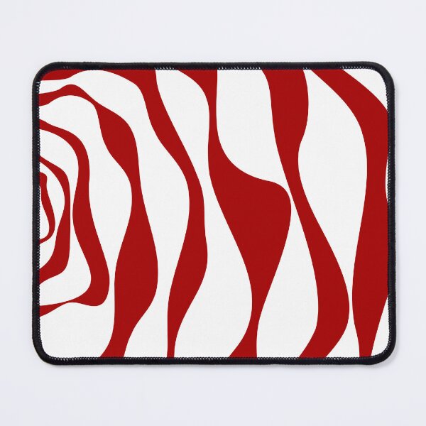 Item preview, Ebb and Flow 4 in Red and White designed and sold by LAEC-Shop.