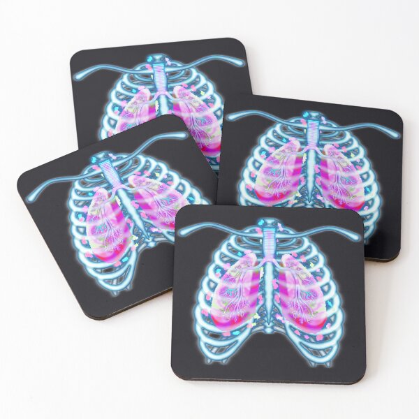 Item preview, X-ray Ribcage & Lungs designed and sold by DrowningBeauty.
