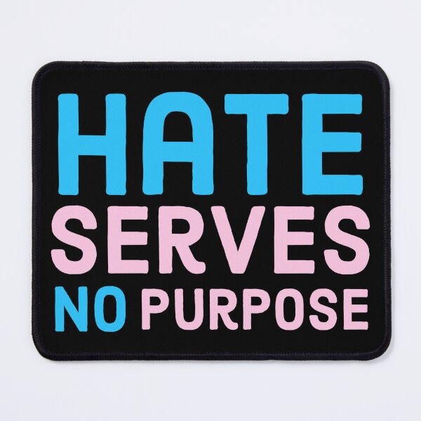 Item preview, Hate serves no purpose  designed and sold by Rachel the Artist .