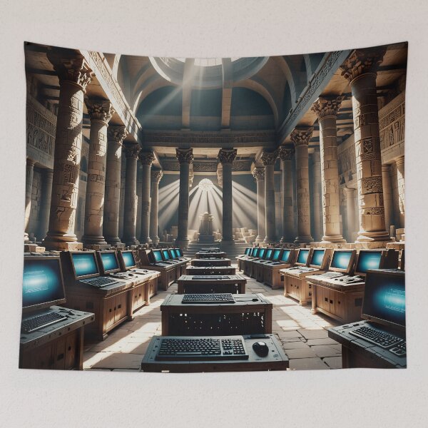 Item preview, Temple Of Technology designed and sold by David  Blair Studios.