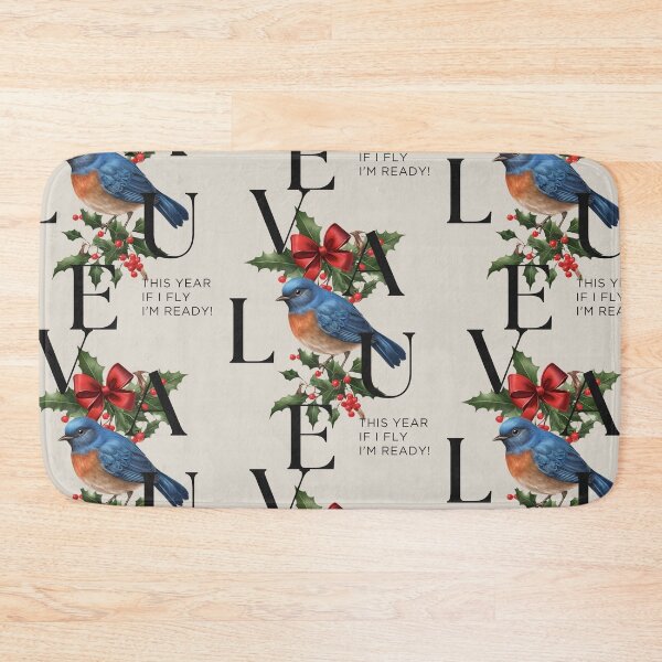 Item preview, Bird Ready To Fly On Christmas designed and sold by Ciervo Primavera.