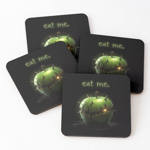 Item preview, Eat Me, Bad Apple designed and sold by ZombiOctopi.