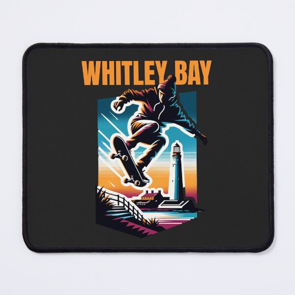 Item preview, Whitley Bay Surfing Sunset Lighthouse designed and sold by MerchByCraig.