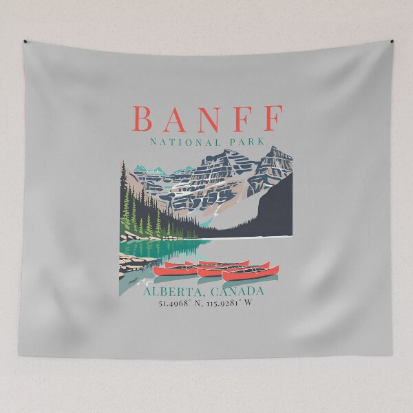 Item preview, Banff National Park designed and sold by Vulcan Spark Studios.