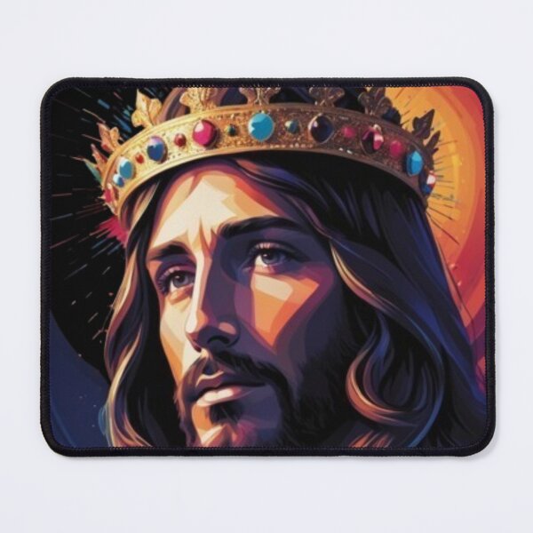 Item preview, Jesus in digital pixel artwork 1 designed and sold by Warih.