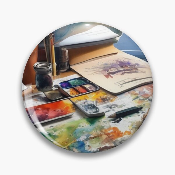 Item preview, The Art of Watercolors: A Peek into the Process designed and sold by KilianSzmid.