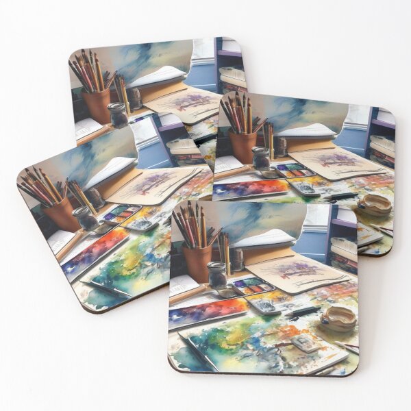 Item preview, The Art of Watercolors: A Peek into the Process designed and sold by KilianSzmid.
