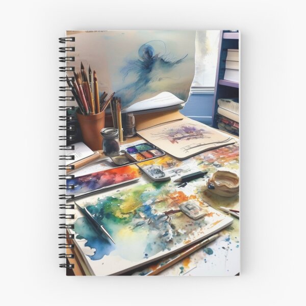 Item preview, The Art of Watercolors: A Peek into the Process designed and sold by KilianSzmid.
