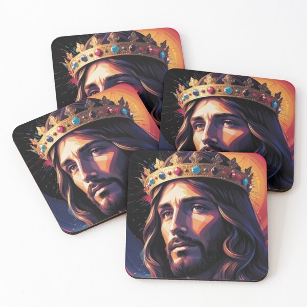 Item preview, Jesus in digital pixel artwork 1 designed and sold by Warih.