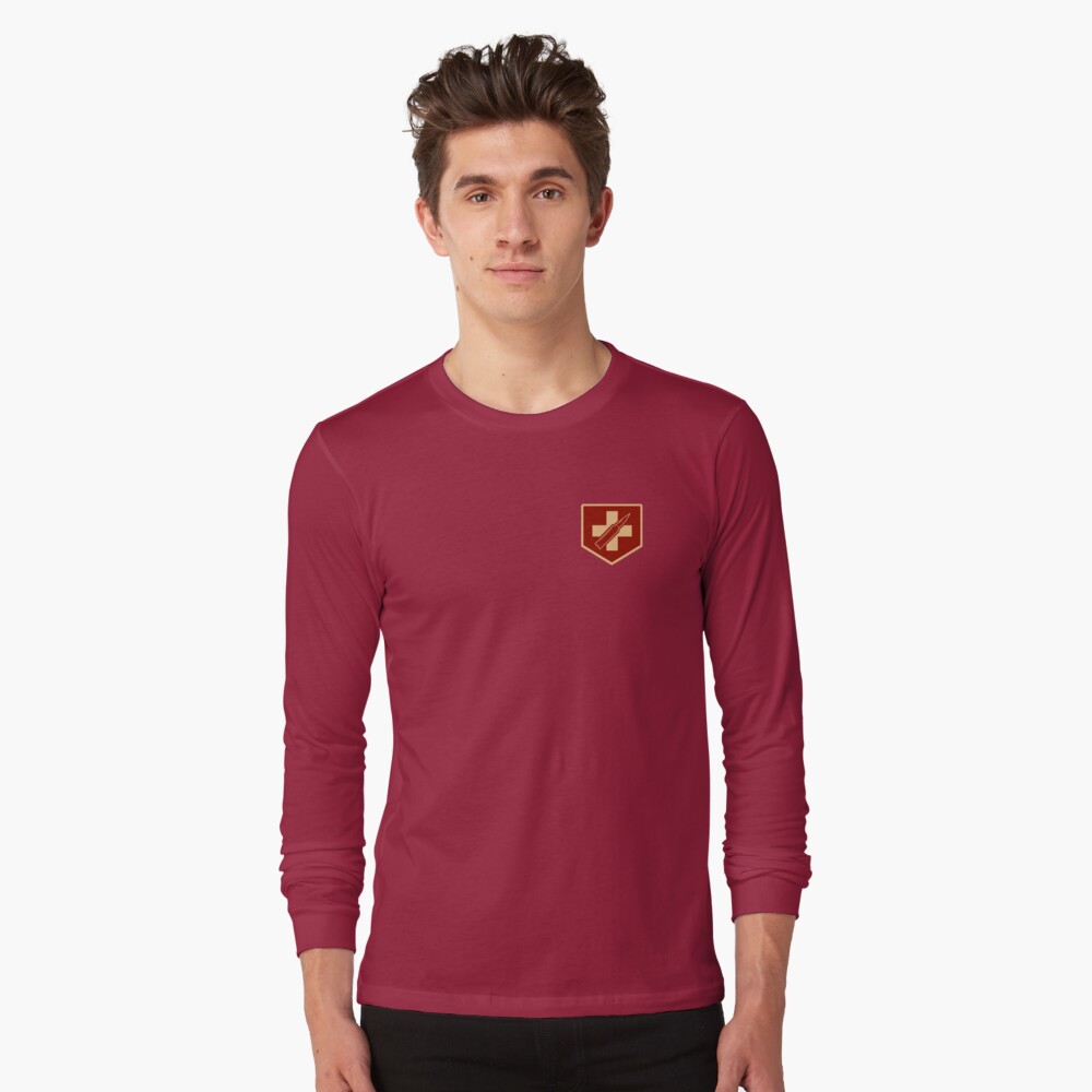 Vista previa del artículo con la obra «Camiseta de manga larga», diseñado y vendido por BubblePopRed.