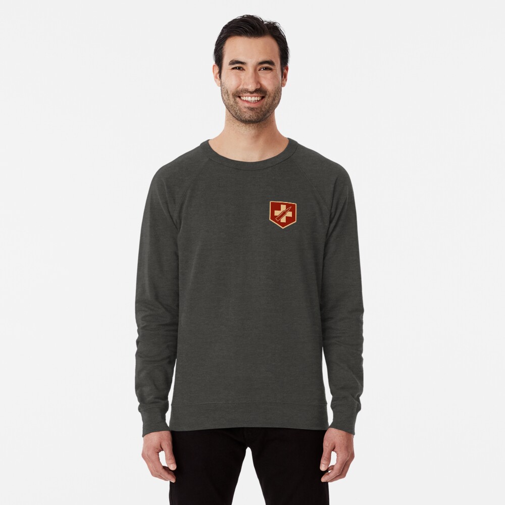 Vista previa del artículo con la obra «Sudadera ligera», diseñado y vendido por BubblePopRed.