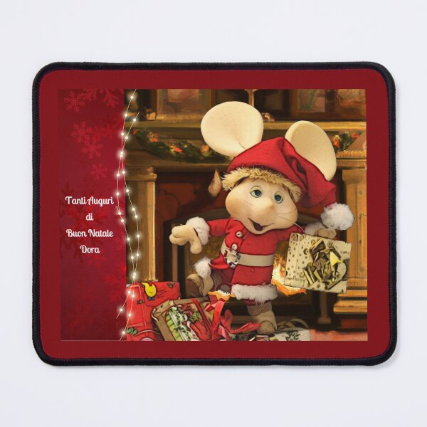 Item preview, Tanti Auguri di Buon Natale da Topo Gigio a Dora designed and sold by DreamyEscapism.