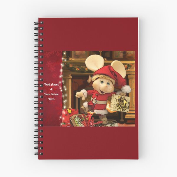 Item preview, Tanti Auguri di Buon Natale da Topo Gigio a Dora designed and sold by DreamyEscapism.