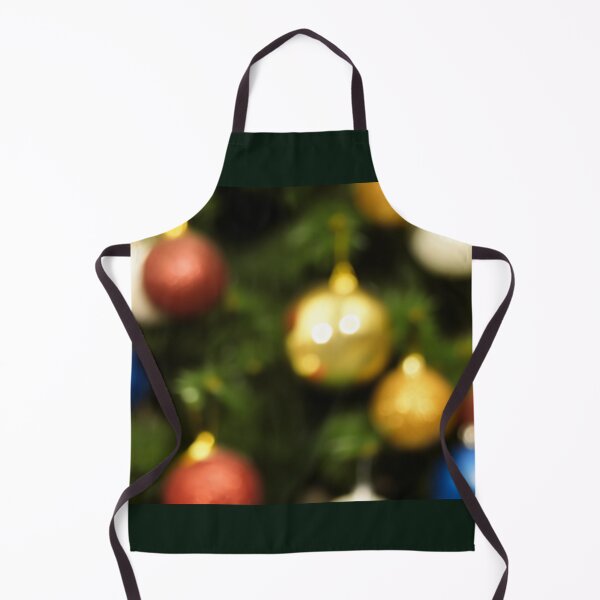 Aperçu de l'œuvre Décorations de Noël festives en flou artistique créée et vendue par MrGreenDragon.