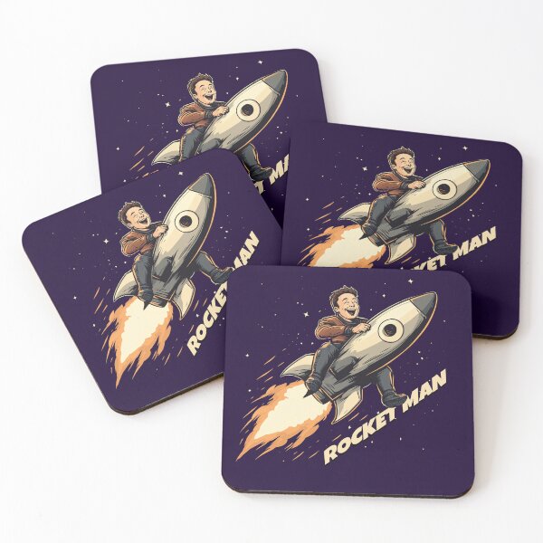 Item preview, Elon Musk - Rocket Man Fun Design designed and sold by Trey Anderson.