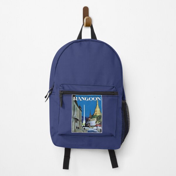 Item preview, Rangoon Myanmar Vintage Travel and Tourism Advertising Print designed and sold by posterbobs.