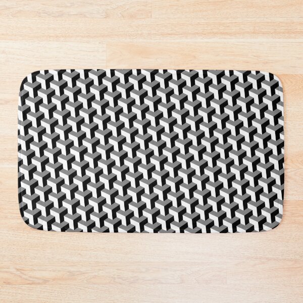Item preview, Black And White Combination Abstract Party Pattern Illusion designed and sold by EvergreenMotifs.