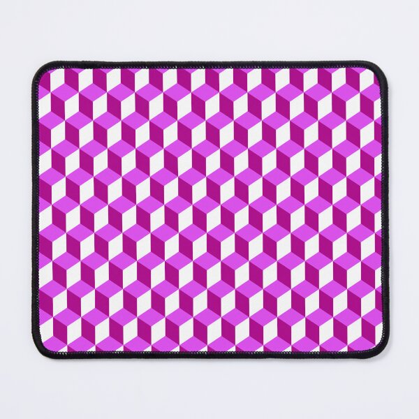 Item preview, Colorful Cube Combination Abstract Party Pattern Illusion Pyramid designed and sold by EvergreenMotifs.