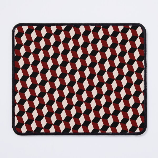 Item preview, Colorful Cube Combination Abstract Party Pattern Illusion Pyramid designed and sold by EvergreenMotifs.