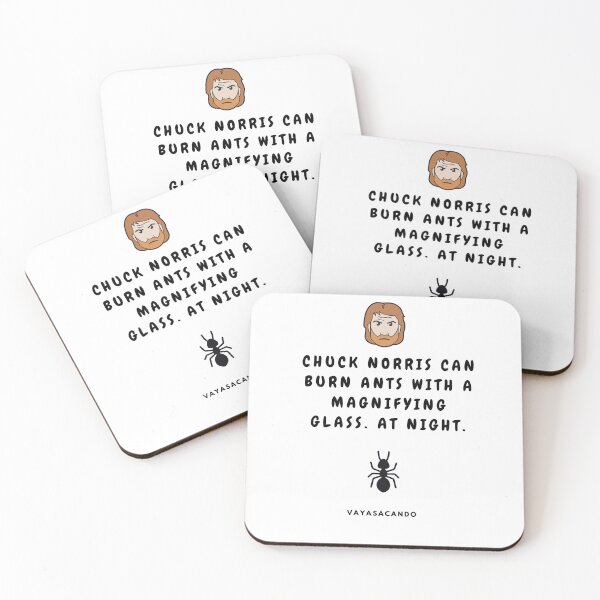 Item preview, Chuck Norris and the magnifying glass designed and sold by VayaSacando.