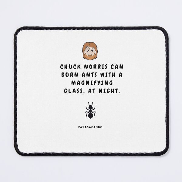 Item preview, Chuck Norris and the magnifying glass designed and sold by VayaSacando.
