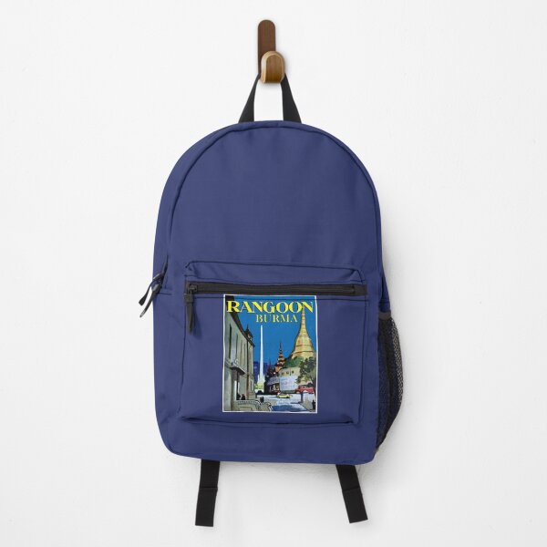 Item preview, Rangoon Myanmar Burma Vintage Travel and Tourism Advertising Print designed and sold by posterbobs.