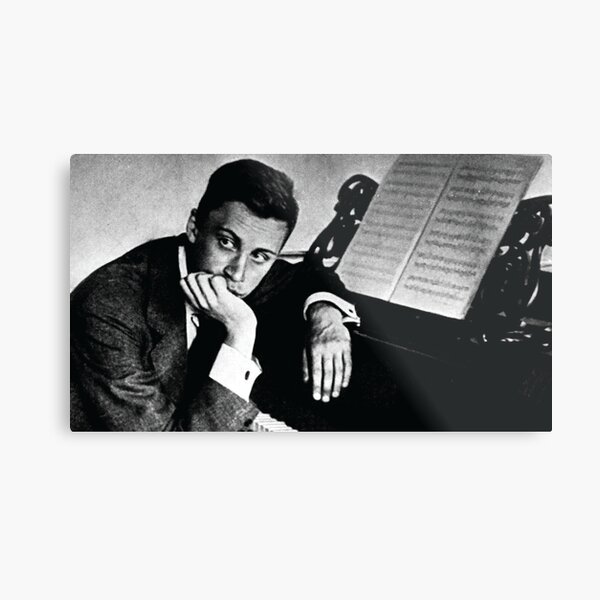 "Sergei Prokofiev - Сергей Сергеевич Прокофьев" Metal Print by opngoo ...